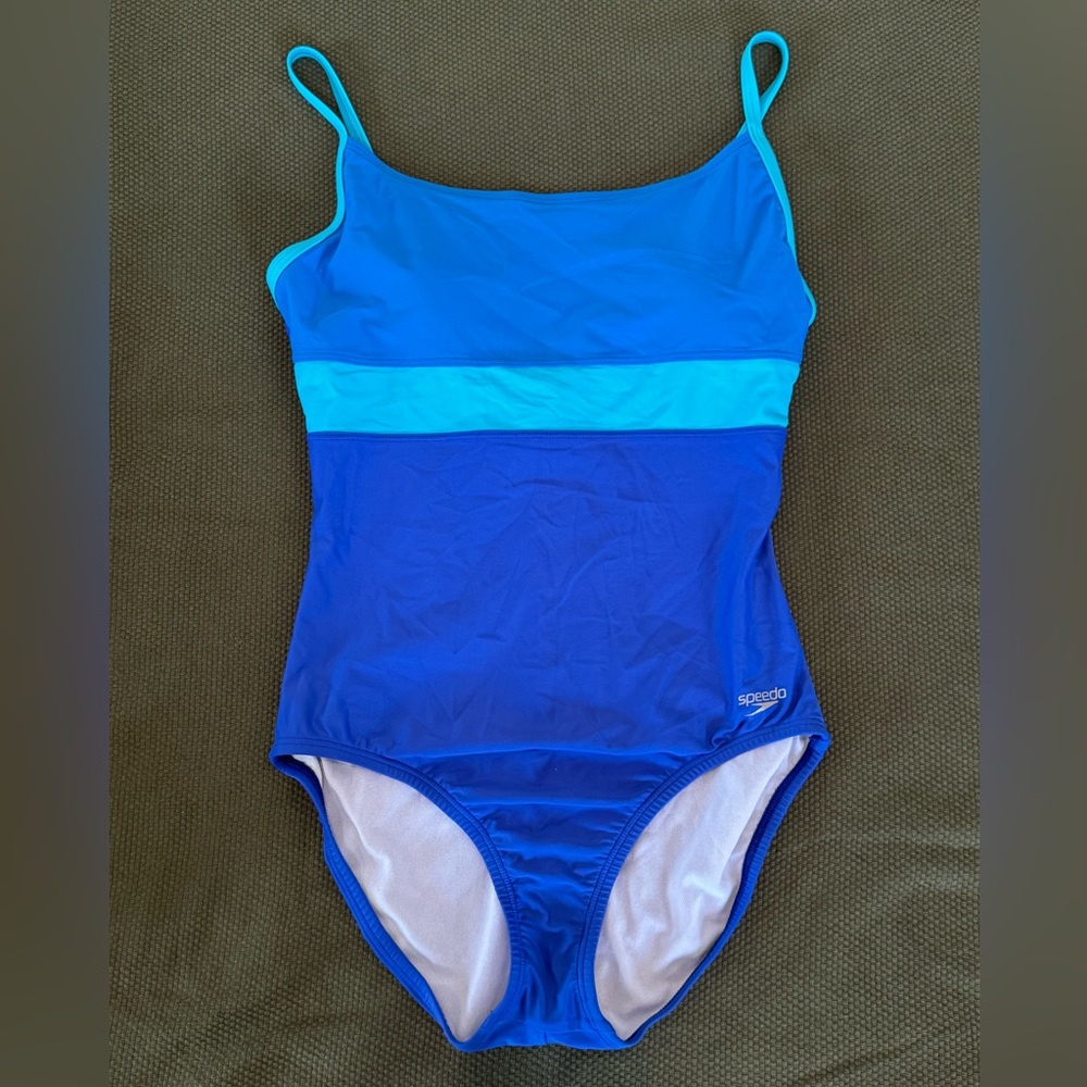 Speedo Aqua and Blue Swimsuit